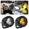 Motorcycle Led Headlight Spot Lamp Off-road Led Fog Lights Motorbike Scooter Vehicle Truck Running Lighting 3000K 6500k