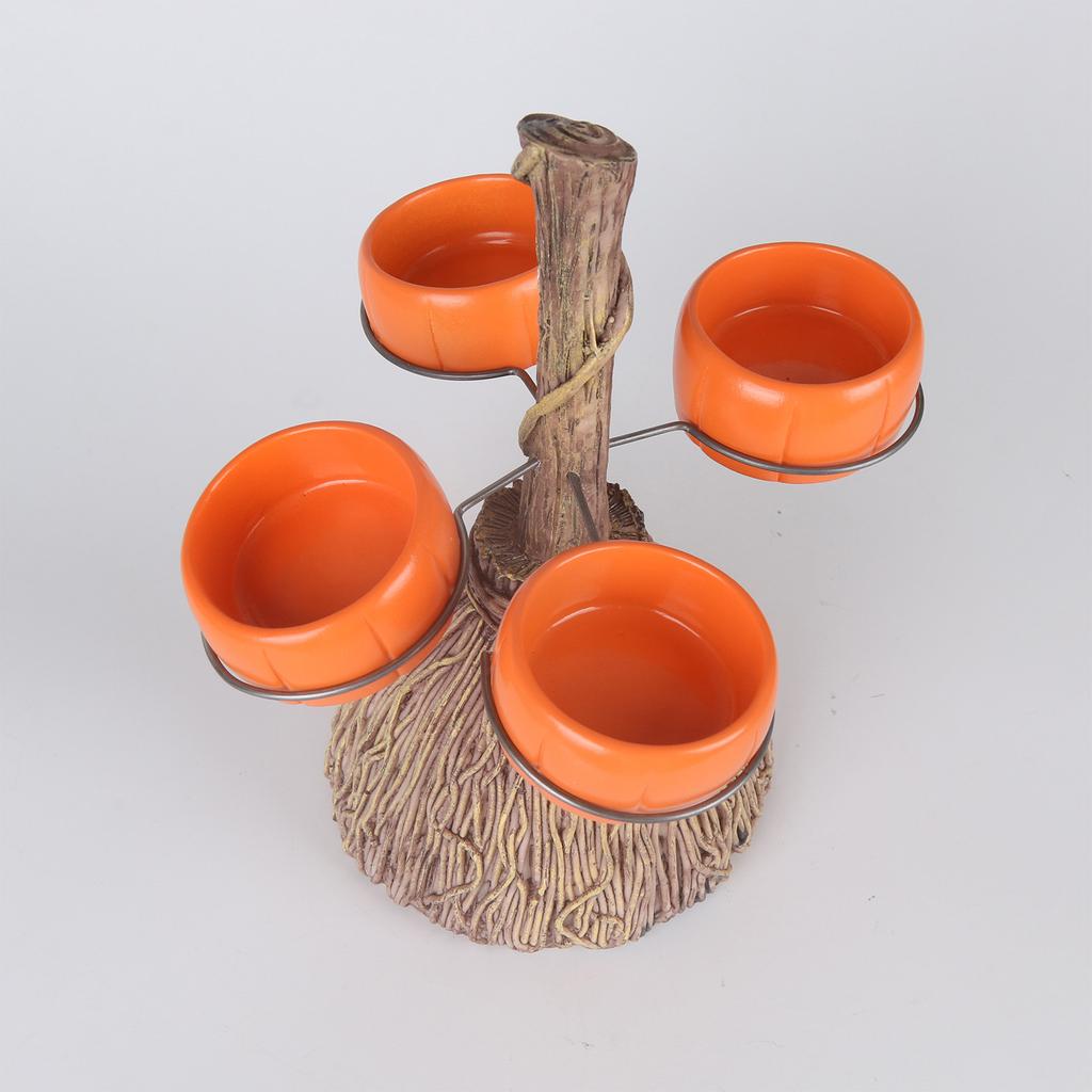 Halloween Snack Bowl Stand Halloween Creative Snack Basket 3/4/6 Bowls