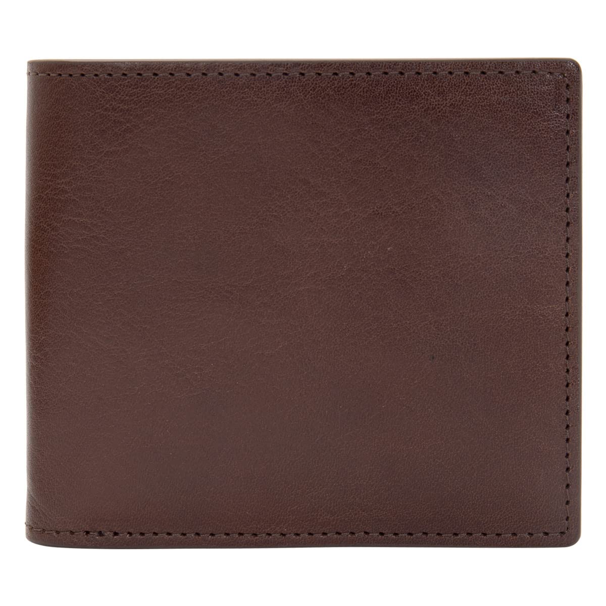 AVIREX BEIDE AX9100 bi-fold wallet genuine leather men s brown