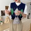 Cosmetic Bag Portable Corduroy Makeup Storage Bag Drawstring Design Jewelry Storage Pouch for Home Travel
