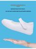 Women's Breathable Nurse Shoes - Soft Sole, Comfortable, Hollowed-Out, Flat Heel, Anti-Odor, Non-Slip, Wear-Resistant Casual Footwear.