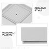 4pcs Heavy Duty Square Foot Pads Bed and Furniture Height Boosters Non-Slip Risers Square Base Pads for Desk Chair Table Appli