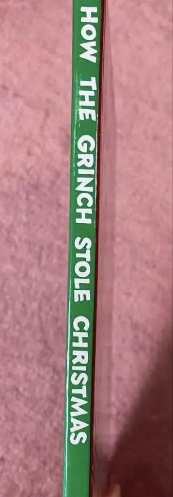 [USED] Foreign books Picture books Grinch Dr.Seuss Christmas