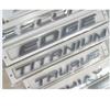 XXUI3 Chrome Trunk Letters for Ford EcoSport S-MAX C-MAX KUGA Fiesta ESCORT EDGE TITANIUM Emblem ECOBOOST 4WD Emblems Badges