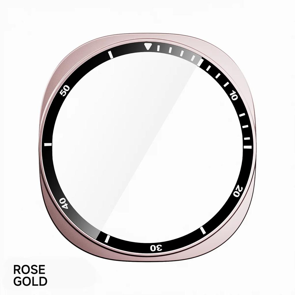 Tempered Glass+ PC Cover for Samsung Galaxy Watch 8 44mm All Coverage Protective Bumper Case for Galaxy Watch 8 40mm Accessories