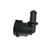 high quality NW6 black connector water pipe fittings  90 degree 1pc