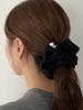 Oar Vintage Shirt Scrunchie [Black]