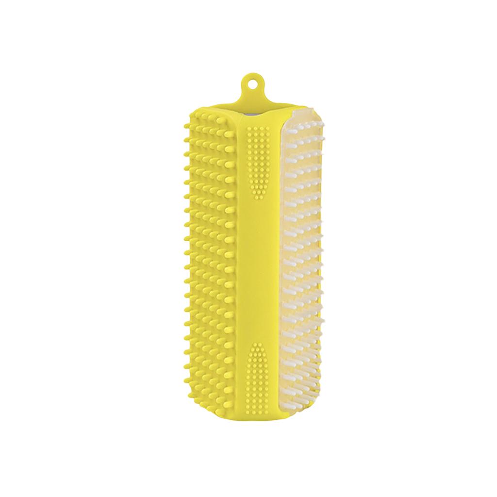 Silicone Pet Brush For Cats & Dogs – Grooming, Bathing, And Massaging Tool To Remove Loose