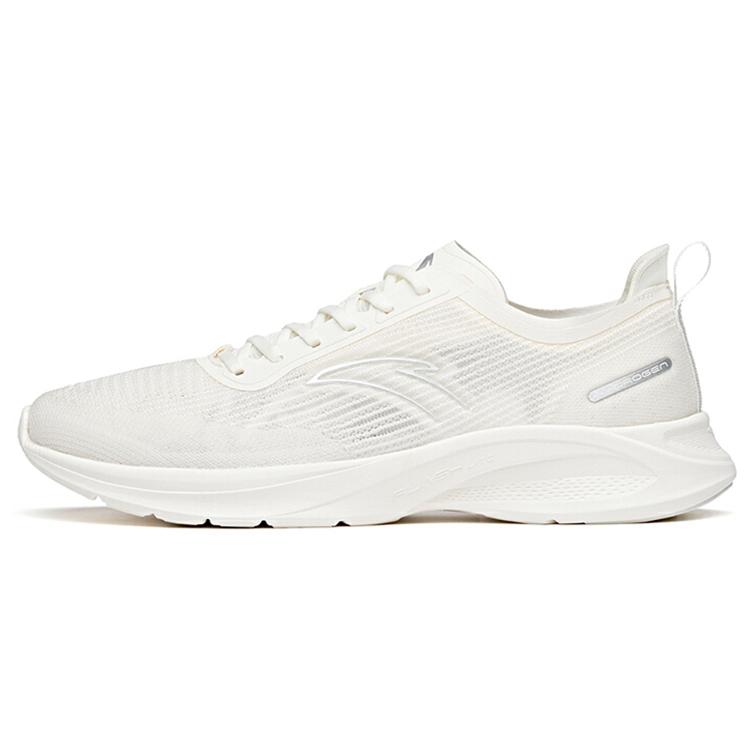 

Anta Hydrogen Run III Cushioning Slip Resistant Abrasion Resistant Breathable Low top Running Shoes Men s White 112125540-9 40.5
