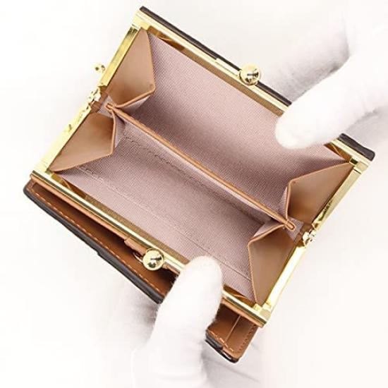 Bifold Wallet Feria Purse Light [Lanvin Collection] 65-6517 Women's Brown/Green