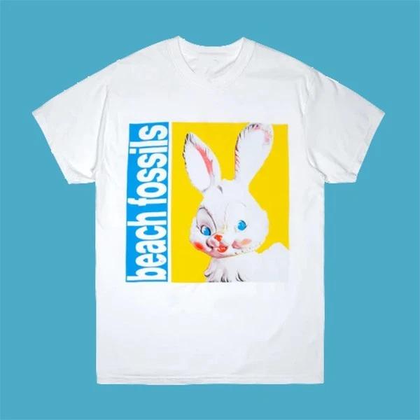 

Beach Fossils Band Bunny Cute Shirt Unisex White All Size S-5XL E1918 4XL