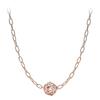 Necklace Hollow Galaxy, Fashionable and Versatile, Light Luxury and High-end, 925 Silver Synthetic Cubic Zirconia Necklace ZT26012835A