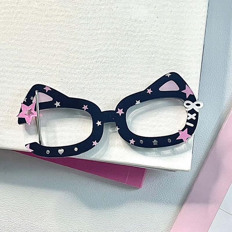 1PC DIY Accessories Cute Ornament Bag Charms Bag Pendants Clear Acrylic Keychain Funny Keyring Y2K Pendants Creative Multicolor