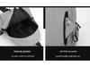 Trendy Men's Multifunctional Water-Repellent Crossbody Chest Bag and Backpack