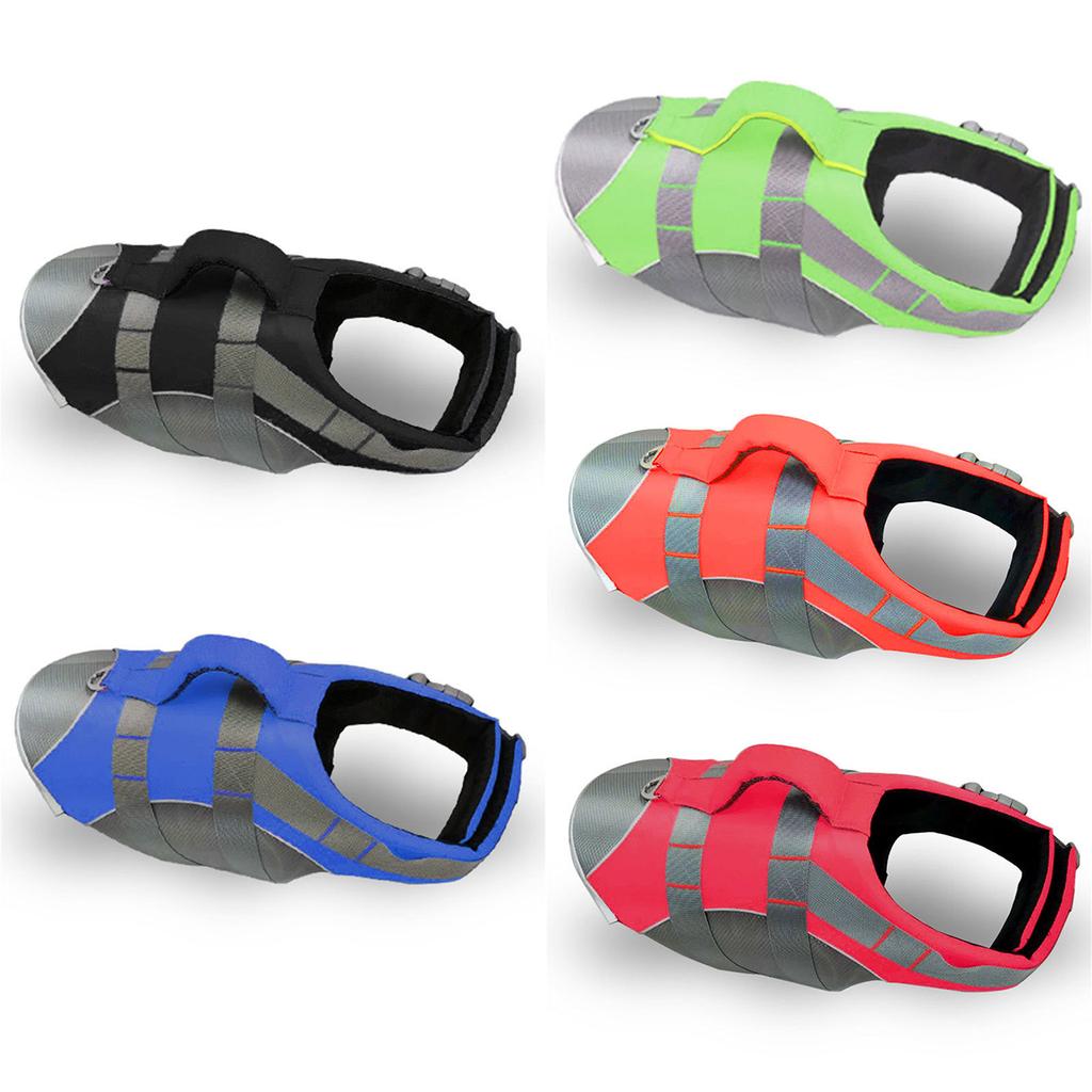 Dog Life Preservers Swimsuit Dog Life Vest Adjustable Belt Flotation Device Safety Swimsuit for Swimming Boating