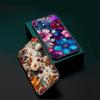 Butterfly flower pattern Phone Case For OPPO Reno 5 6 7 A96 A40 A58 Realme GT A74 A78 Neo2 A74 A78 Find X5 X3 X7 X8 Black
