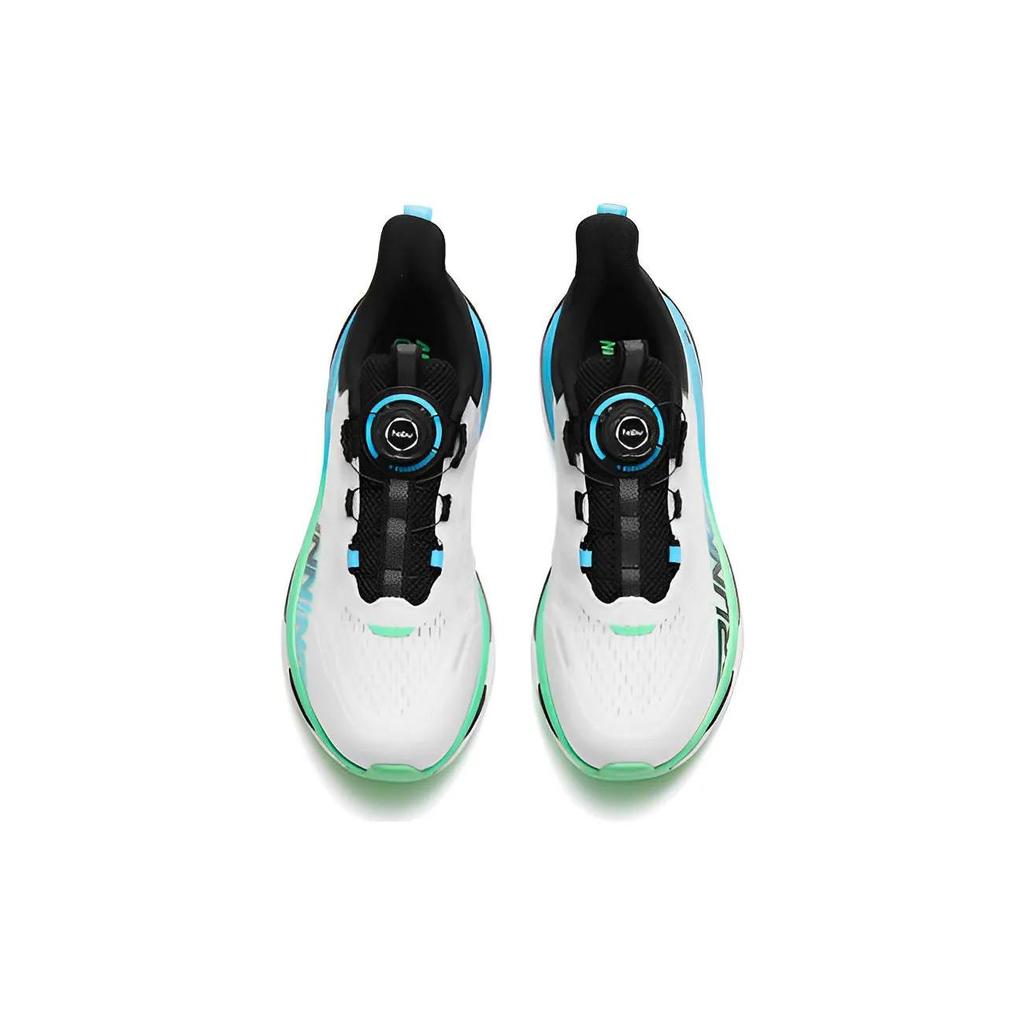 Anta Comfortable Abrasion Resistant Rebound Low top Running Shoes Men's White Blue (Unisex) Running Shoes 112325567S 1