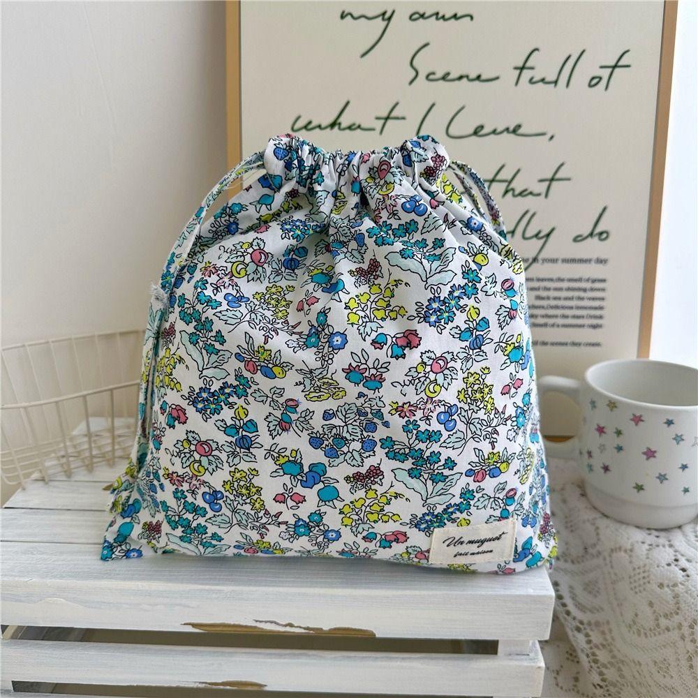 Lightweight Cotton Drawstring Bag Reusable Flower Storage Bag New Storage Pouch  Wedding Favors