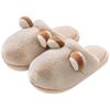Cotton Slippers Winter Indoor Home Home Thick Bottom Non-slip Warm Couple Plush Slippers Autumn and Winter 2025 New