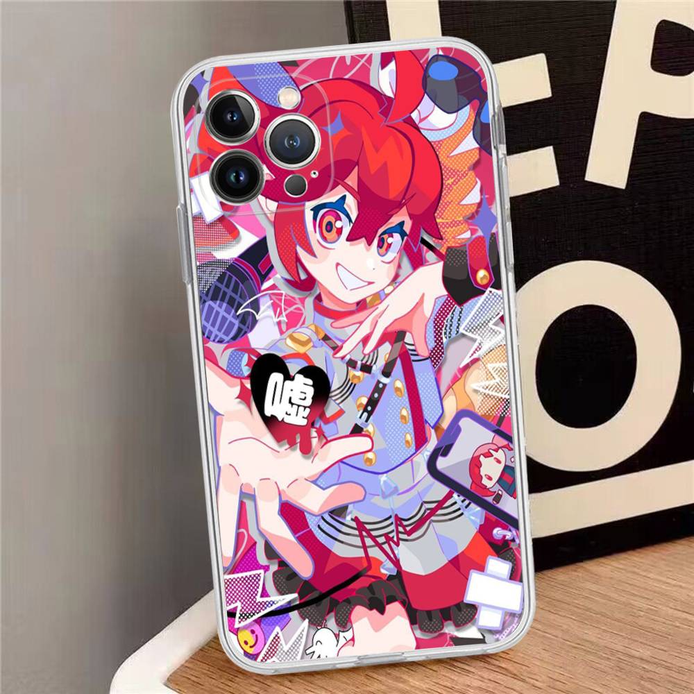 

Popular Virtual Singer Kasane Teto For IPhone 17 16 15 14 13 12 11 Pro Max Plus 16E INS Clear Soft Silicone Cover iPhone 11 pro