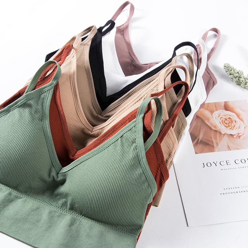 Elastische Raffung Bralette Push-Up-BH Sommer Anti-Licht Koreanischer Stil Wildes Tube Top Sexy Bügelloser BH