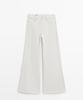 Masimodutti Bell-Bottom High-Waisted Jeans