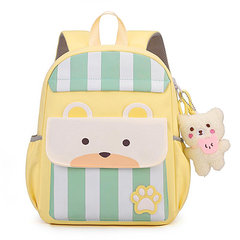 Primary School Schoolbags with Color-blocking Splicing, Large-capacity Children's Backpacks, and Cute Cartoon Backpacks for Girls