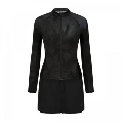 Women S raSh Guard Set Regular Fit a6bl1pS08 Blk