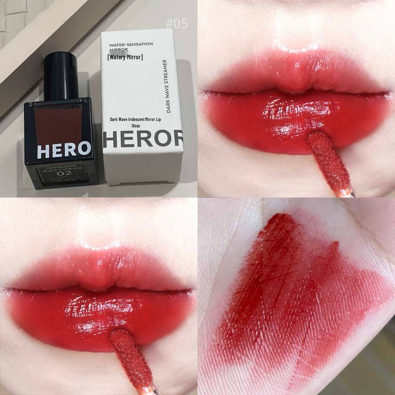 Dark Wave Feuchtigkeits-Lipgloss: Langanhaltender, Natürlicher Glanz, Hautaufhellend für Schüler