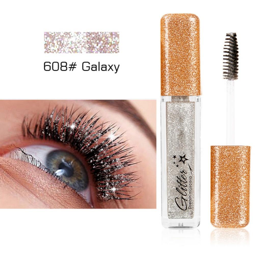

6 мл тушь для глаз с блестками для макияжа, длина ресниц, удлинение Maquiagem, водостойкий шелк, гладкий бриллиант, вечеринка, клуб, звездная красота