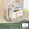 Stainless Steel Countertop Kitchen Knife & Utensil Organizer