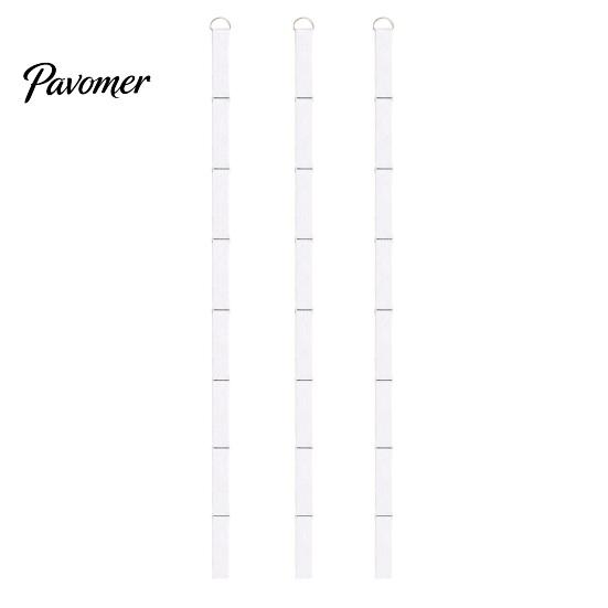 Vertical Headband Storage Girl Holder Organizer 24-Slot Hanging Hairband Rack High-Density Elastic Hair Hoop Display Stand