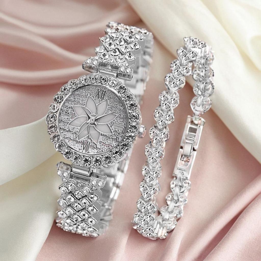 Watch Ladies Diamond Small Dial Bracelet Women's Quartz Watch Fashion Women's Watch Wrist Watch Women