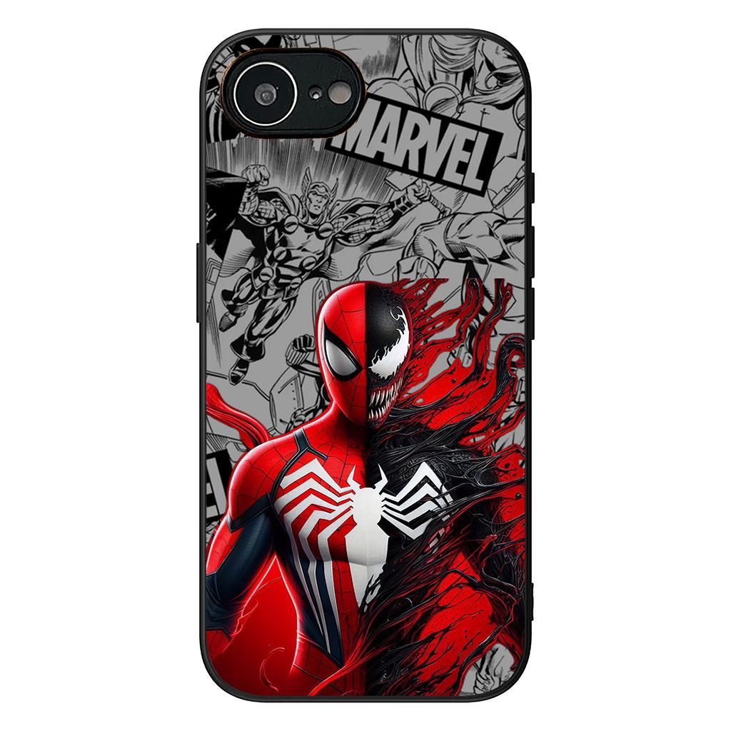 

Spider Marvel Man Spiderman Casing Phone Cover for OPPO A18 A80 A40 A60 A38 A79 A15 A16 A17 A58 A78 A57 A53 A40M Case OPPO A15