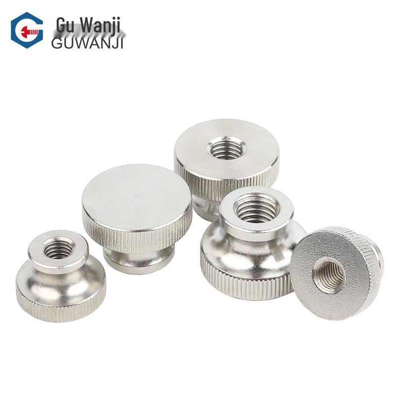GUWANJI 304 Stainless Steel Knurled High Thumb Nut