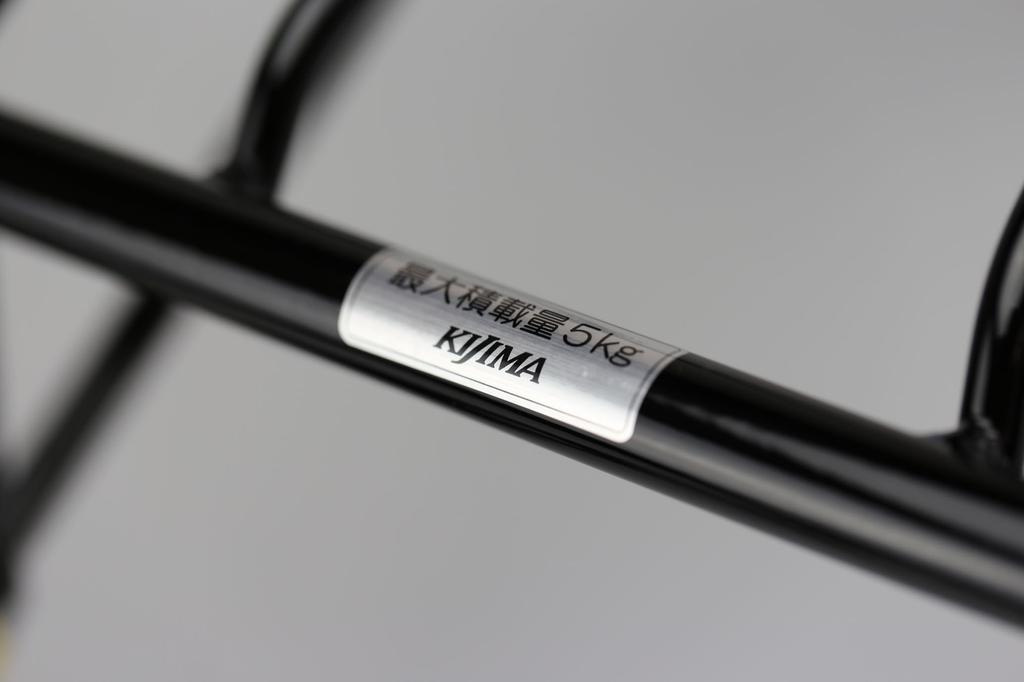 Kijima Bike Parts Rear Carrier Rack Steel Rebel 500 Black 250/Rebel ('17-) 210-249