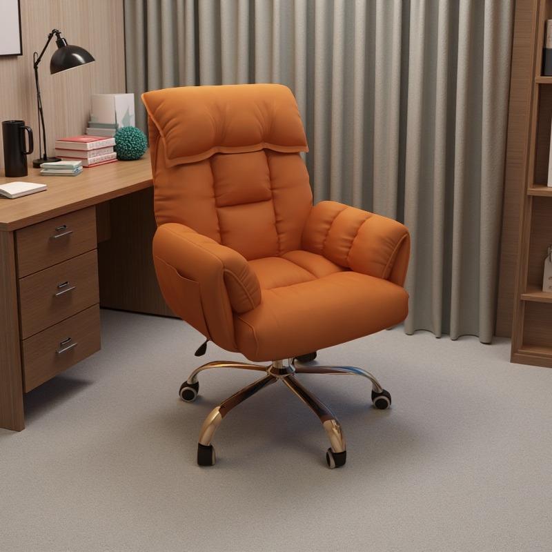 Computer chair, sofa chair, lazy home, sedentary study chair, ergonomic chair, backrest, reclining desk chair