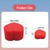 Double Heart Magic Sponge Prop: Interactive Performance Toy for Students and Street Shows