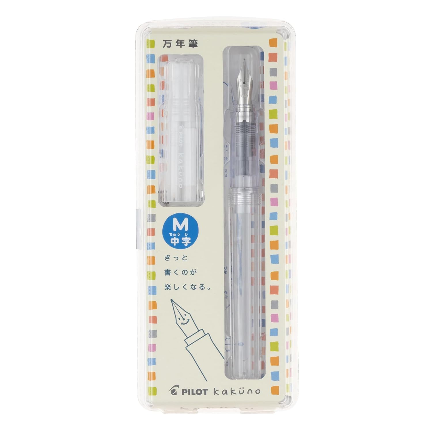 PILOT Kakuno Medium Transparent FKA1SRNCM