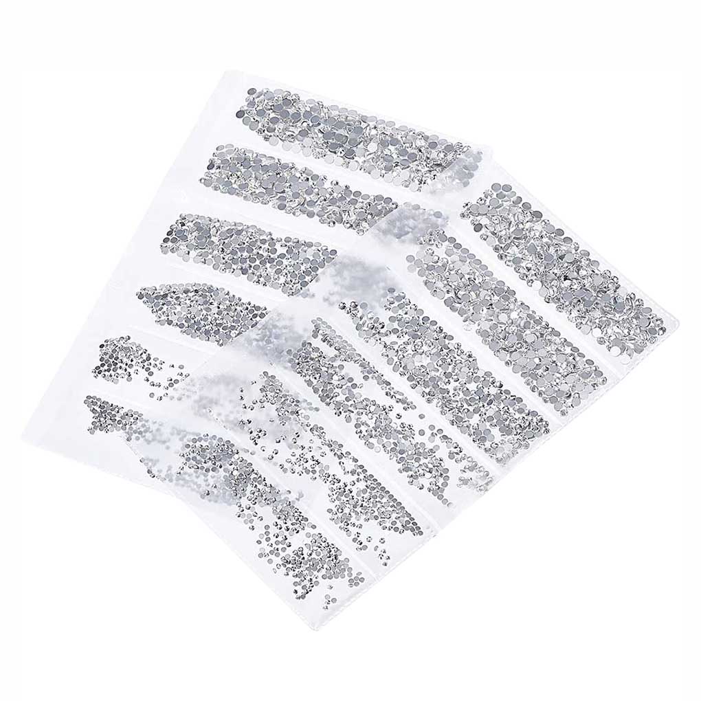 Crystal Bottoming Rhinestone Manicure Resin Glass Rhinestone DIY Nail Art