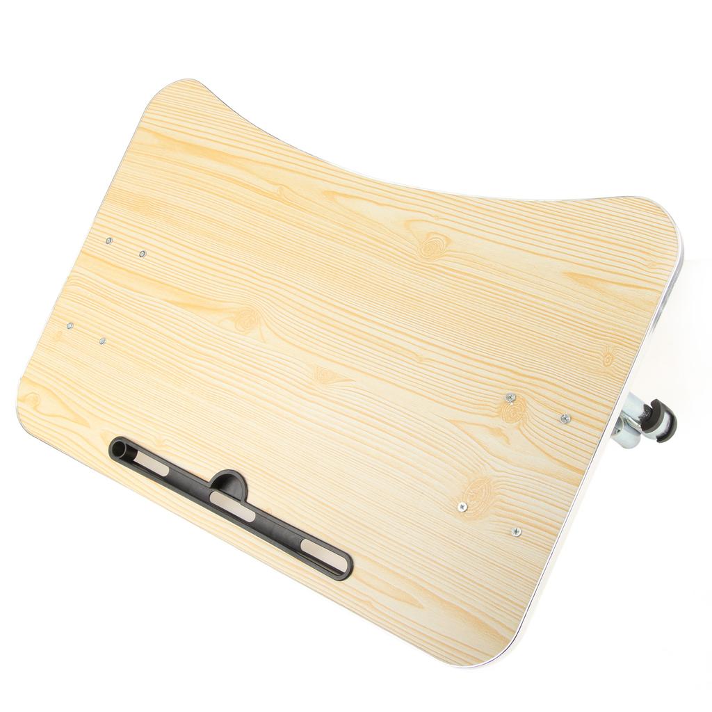 Wood Wheelchair Lap Tray Stable Support Convenient Use Versatile Wheelchair Eating Writing Table