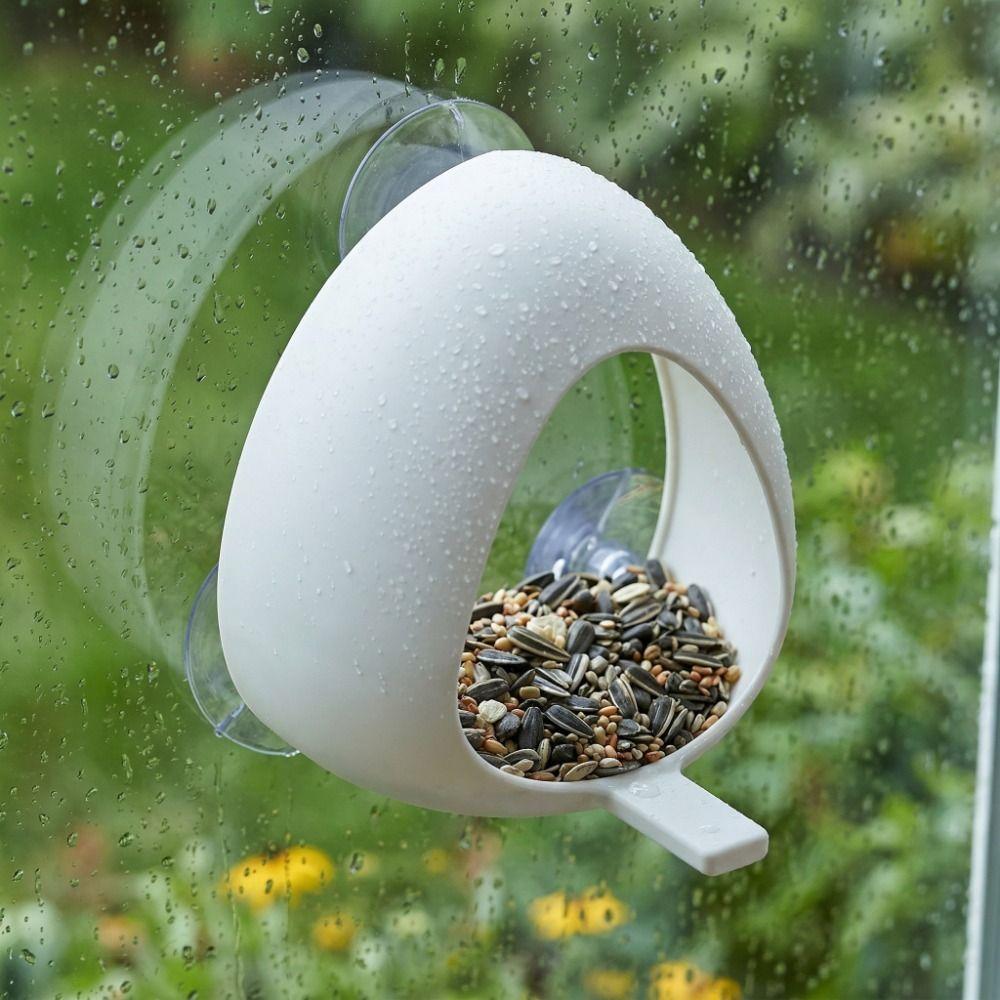 Detachable Hummingbird Feeder Suction Cup Bird Feeding Station Window Bird Feeder Balcony Windows