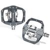 BUCKLOS Pedals MTB Bike Flat Pedal Platform Bearing Dual Function Fit SPD System Aluminum Alloy Mountain Bike Pedal Bicycle Part