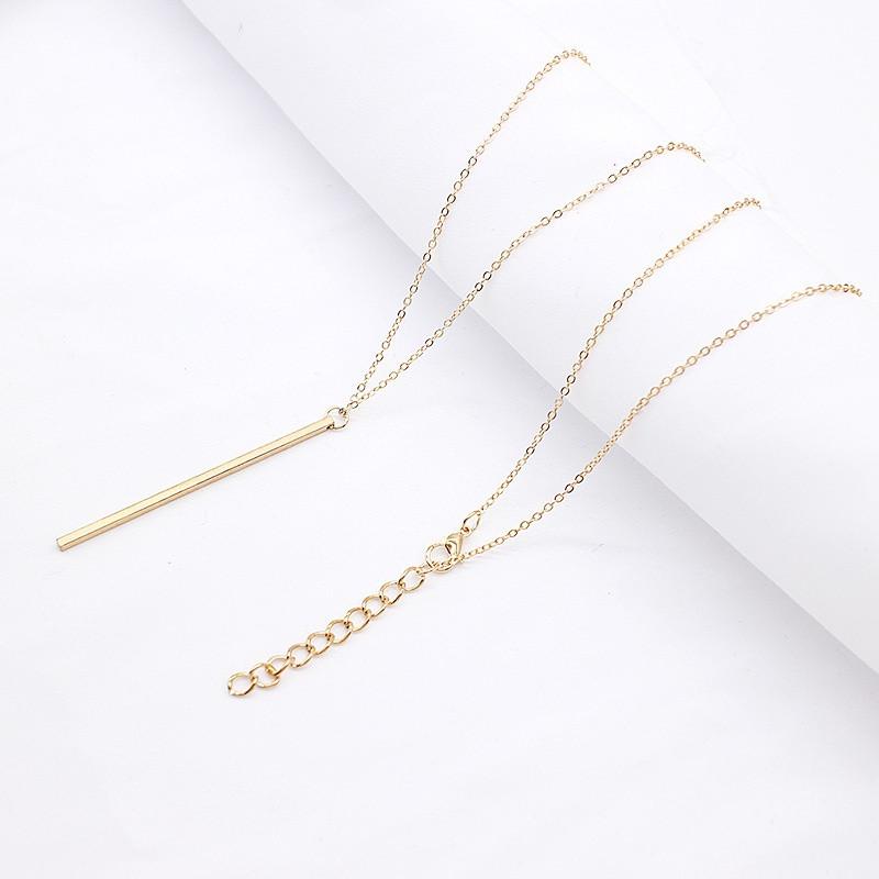 Collana Lunga A Y Vintage A Strati - Catena Lariat Sottile Color Oro, Gioiello Regolabile Per Donne E Ragazze