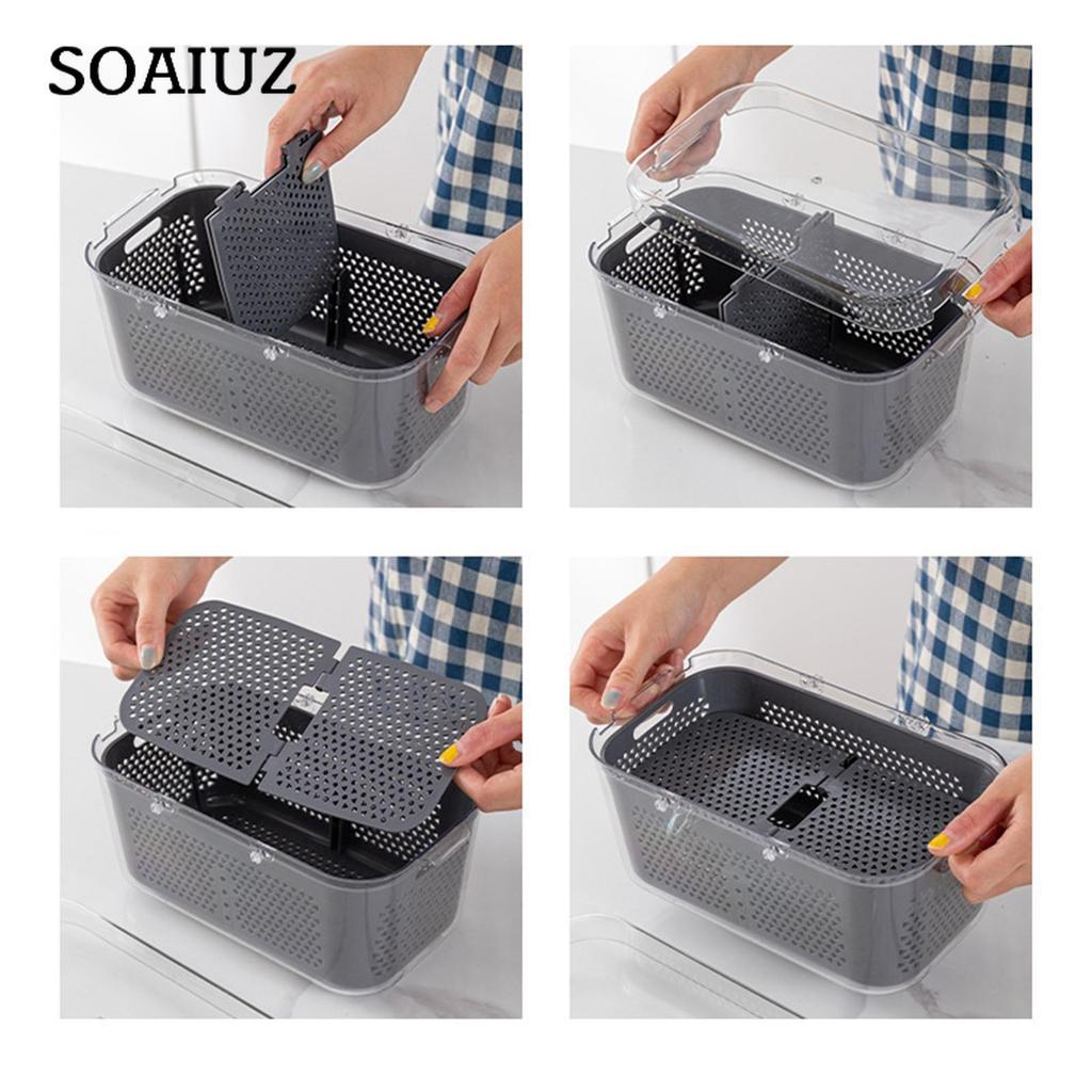 Neu 22 IN 1 Gemüseschneider mit Behälter Veggie Choppers Dicers Lebensmittel Chopper Cutter Zwiebel Multi Küchenreibe für Koreanische