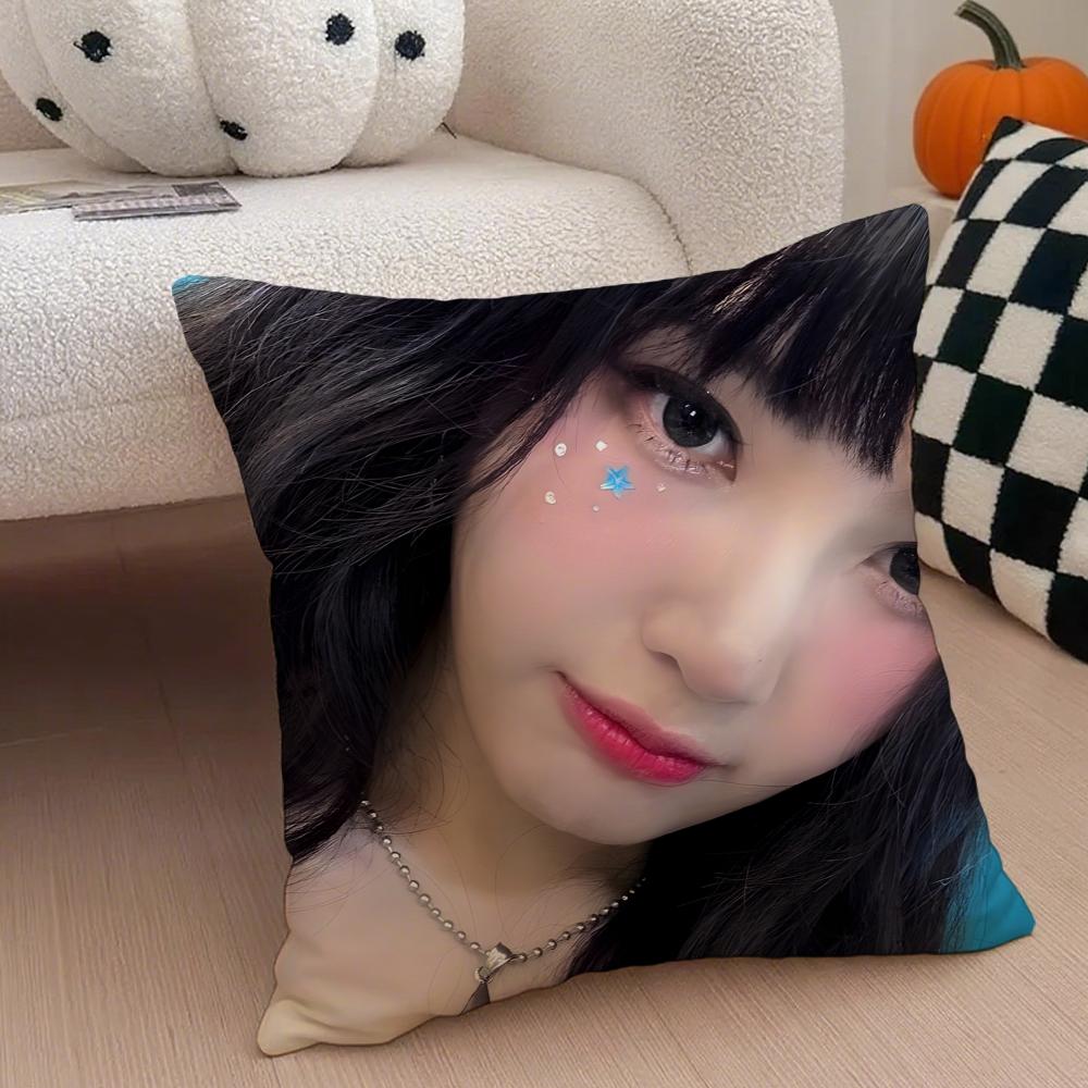 Singer Lovely JJOY Cushion Cover Throw Pillow Cover Hidden Button Durable Polyester Chair Cushion