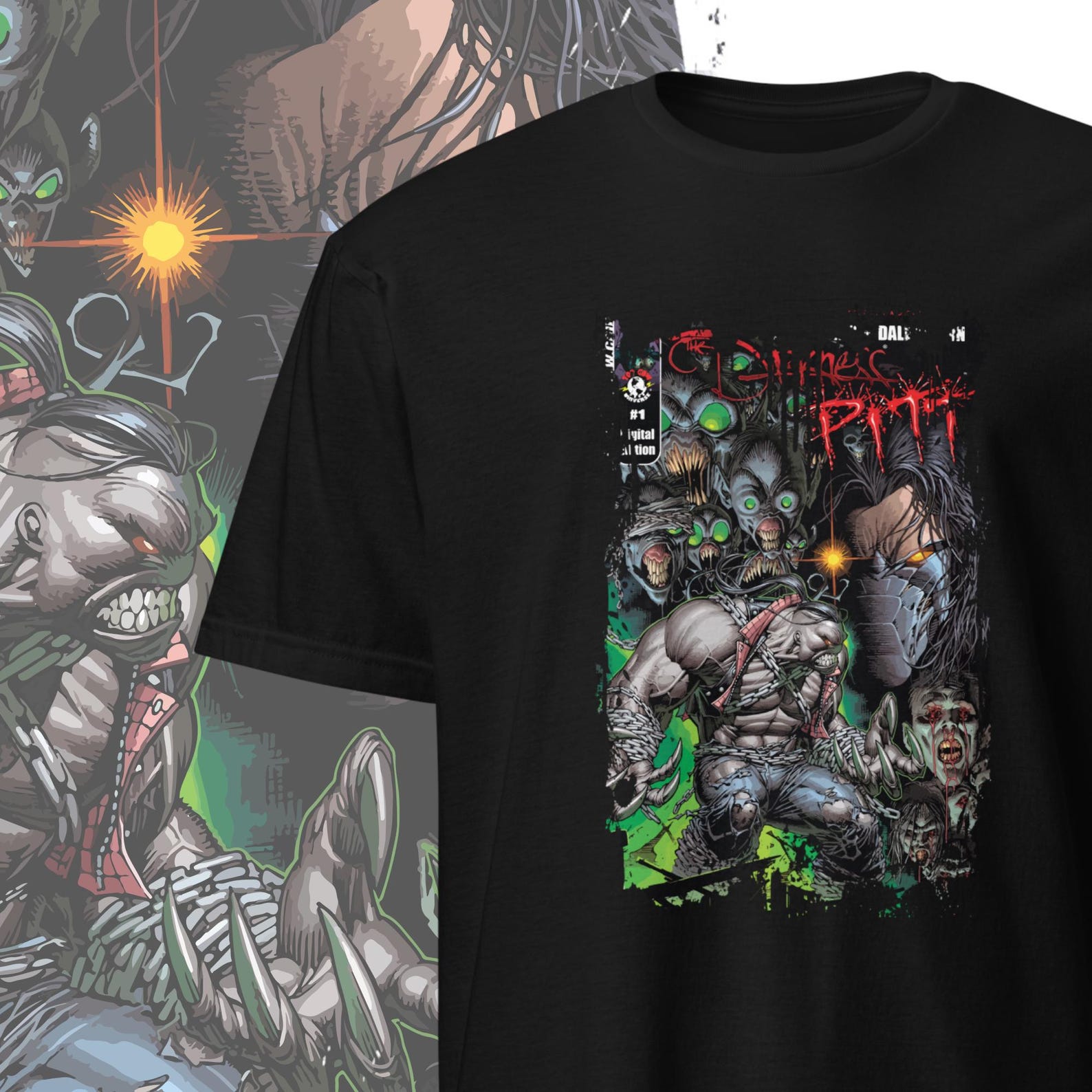 Pitt Comics T shirt Classic Comic Book Clothing XL
