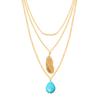 Fashion Chain Necklace Delicate Adjustable Leaves Elegant Sturdy Hanging Pendants Valentines Day Layered Necklaces for Women
