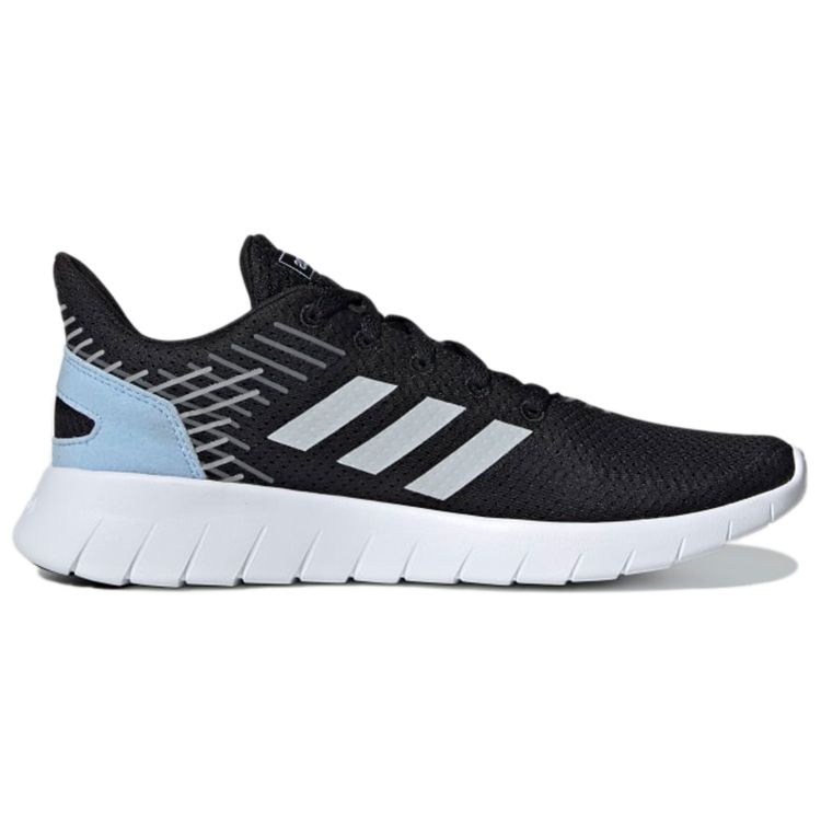 Adidas Asweerun Sports Daily Non-Slip Breathable Low-Top Running Shoes Women Sneaker Carbon-Black EE8501
