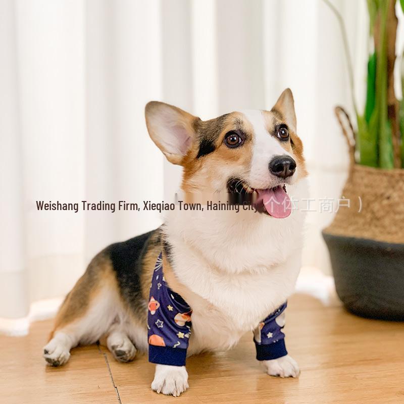 

Corgi & French Bulldog Elbow Guard: Dirt-Proof Joint Protector & Pet Knee Pad L (Sleeve Length 19cm, Sleeve Width 21cm)